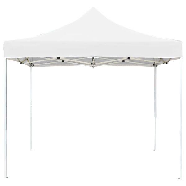 vidaXL Profi-Partyzelt Faltbar Aluminium 2x2 m Weiß