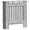 vidaXL Heizk&ouml;rperabdeckung Grau Sonoma 78 x 19 x 81,5 cm Holzwerkstoff
