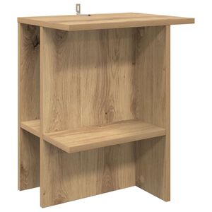 vidaXL Couchtisch Artisan-Eiche 40 x 30 x 49 cm Holzwerkstoff