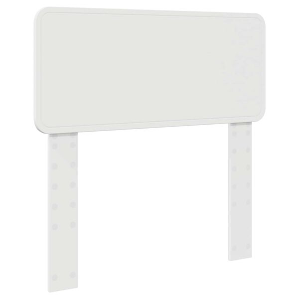 vidaXL Kopfteil Wei&szlig; 75 cm Holzwerkstoff