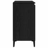vidaXL Sideboard Schwarz Eichen-Optik 104 x 35 x 70 cm Holzwerkstoff