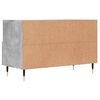 vidaXL TV-Schrank Betongrau 80x36x50 cm Holzwerkstoff