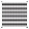 vidaXL Sonnensegel Anthrazit und Wei&szlig; 4,5 x 4,5 m HDPE