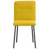 vidaXL Esszimmerstühle 2 Stk. Gelb Samt