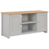 vidaXL TV-Schrank Grau 120x39x58 cm