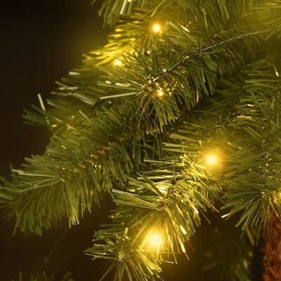vidaXL Weihnachtsbaum mit LEDs 210 cm