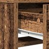 vidaXL Schminktisch mit Regal Altholz 50 x 41 x 140 cm Holzwerkstoff