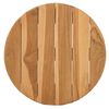 vidaXL Beistelltisch Braun 40 x 40 x 41 cm Teak-Massivholz