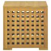vidaXL Seilbox 40x40x40 cm Massivholz Teak