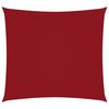 vidaXL Sonnensegel Oxford-Gewebe Quadratisch 4x4 m Rot