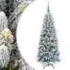 vidaXL K&uuml;nstlicher Weihnachtsbaum Wei&szlig; 150 cm