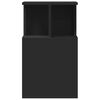 vidaXL Beistelltisch Schwarz 35x35x60 cm Holzwerkstoff