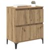 vidaXL Sideboard Artisan-Eiche 60 x 35 x 70 cm Verbundholz und Eisen