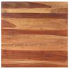 vidaXL Tischplatte Massivholz Palisander 15-16 mm 80&times;80 cm