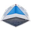 vidaXL Strandzelt Azurblau Quick Release Wasserdicht