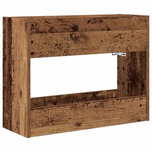 vidaXL Sonnenschirmhalter Altholz 65 x 24 x 50 cm Holzwerkstoff