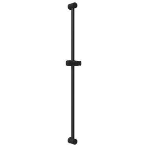 vidaXL Duschkopfhalter Schwarz 100 cm Edelstahl