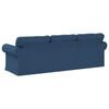 vidaXL Sofa Blau Gesamtabmessungen: 245 x 82 x 80 cm (B x T x H) Samt