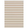 vidaXL Doppelrollo Sandbraun 165x230 cm Stoffbreite 160,9 cm Polyester