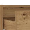 vidaXL TV-Schrank mit LED-Leuchten Artisan-Eiche 75x35,5x25 cm