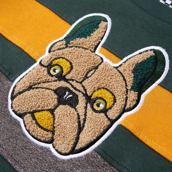 Kinder-Sweatshirt Dunkelgr&uuml;n 128