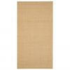vidaXL Teppich Natur Sisal 80x150 cm