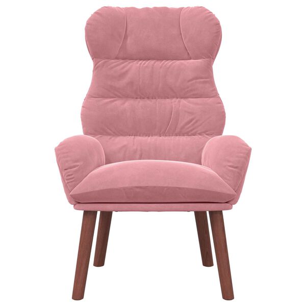 vidaXL Sessel Rosa 69 x 74 x 93 cm Samt