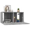 vidaXL TV-Wandschr&auml;nke 4 Stk. Grau Sonoma 60x30x30 cm Holzwerkstoff
