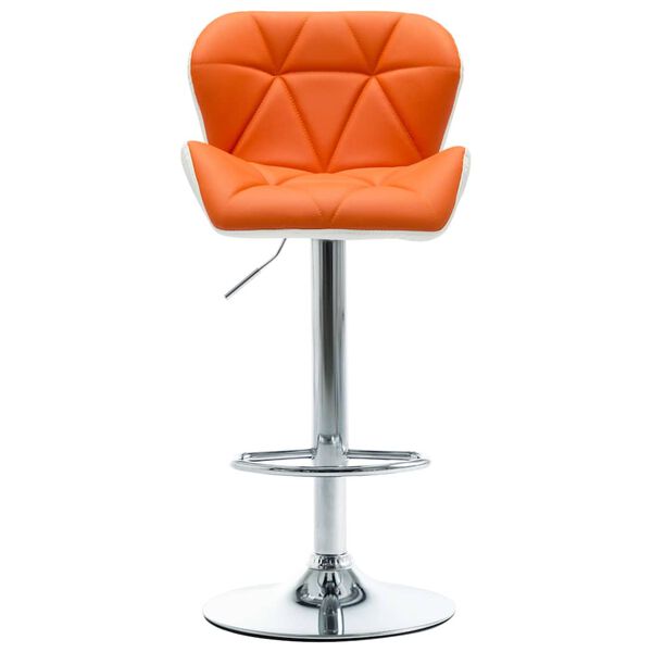 vidaXL Barhocker Orange 44 x 48 x 105,5 cm Kunstleder