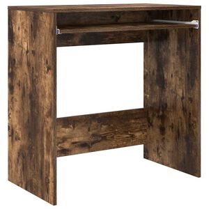 vidaXL Schreibtisch Ger&auml;ucherte Eiche 77,5 x 43 x 79 cm Holzwerkstoff