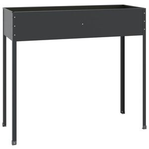 vidaXL Pflanzk&uuml;bel Anthrazit 100,5x40,5x90 cm Verzinkter Stahl