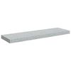 vidaXL Schweberegale 2 Stk. Betongrau 80x23,5x3,8 cm MDF