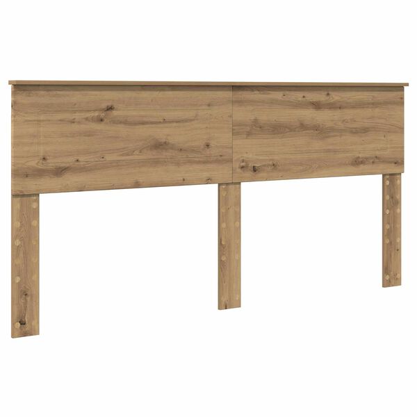 vidaXL Kopfteil Artisan-Eiche 90 cm Holzwerkstoff