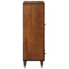 vidaXL Highboard mit Regal Braun 60 x 33 x 100 cm Massivholz Mango