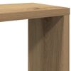 vidaXL Würfel-Wandregale 2 Stk. Artisan-Eiche 30x15x30 Holzwerkstoff