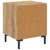vidaXL Nachttisch Artisan-Eiche 40 x 35 x 47,5 cm Holzwerkstoff