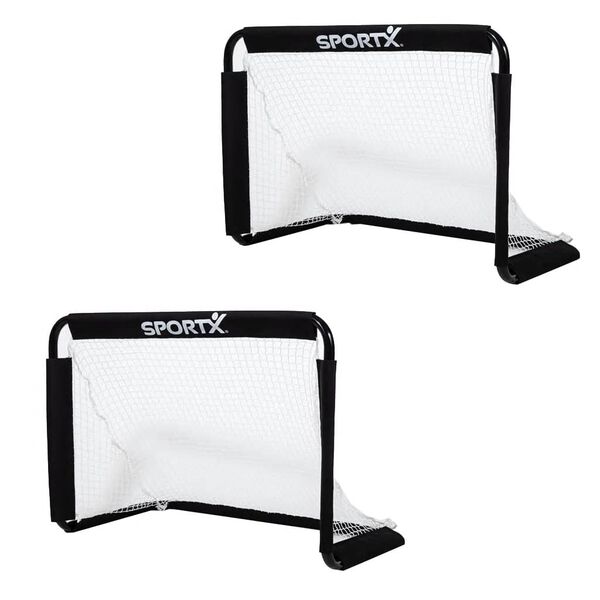 SportX Fu&szlig;balltore 2 Stk. 78x56x45 cm