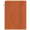 vidaXL Wandschrank Wachsbraun 30 x 30 x 40 cm Massives Kiefernholz