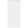 vidaXL Verdunkelungsrollo Wei&szlig; 110x230cm Stoffbreite 105,7cm Polyester