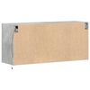 vidaXL TV-Wandschrank mit LED-Beleuchtung Betongrau 100x31x45 cm