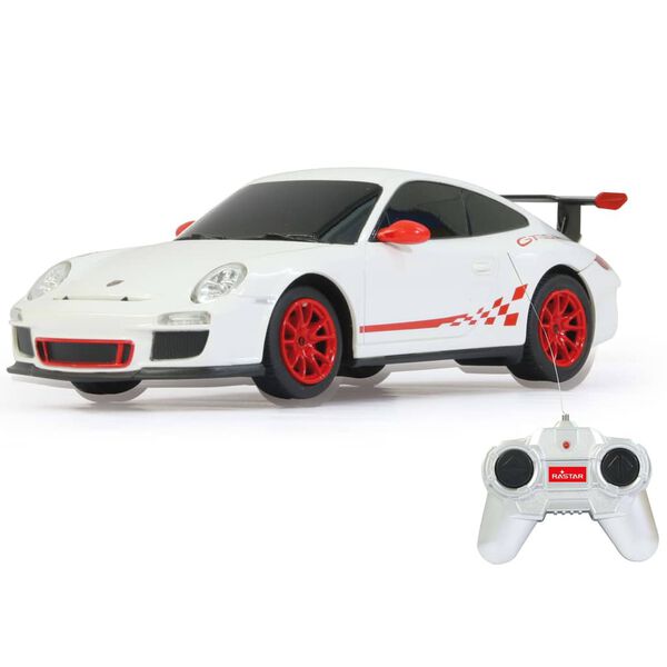JAMARA Ferngesteuertes Superauto Porsche GT3 RS 1:24 Wei&szlig;