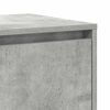 vidaXL Sideboard Beton Grau 135 x 41 x 75 cm Holzwerkstoff