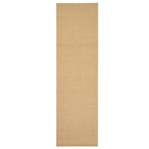 vidaXL Teppich Natur Sisal 100x350 cm