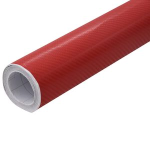 vidaXL Autofolien 2 Stk. 4D Rot 100x150 cm