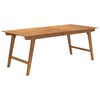 vidaXL Gartentisch 200x90x75 cm Massivholz Akazie