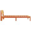 vidaXL Bettrahmen Wachsbraun 100 x 200 cm Massives Kiefernholz
