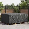 vidaXL M&ouml;belbezug Uni Schwarz 240 x 190 x 90 cm 210D