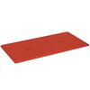 vidaXL Wandpaneele 12 pcs Rot 30 x 15 cm Kunstleder