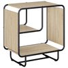 vidaXL Sideboard Sonoma-Eiche 60 x 37,5 x 64,5 cm Holzwerkstoff