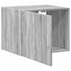 vidaXL Wandschrank Grau Sonoma 50x42,5x40 cm Holzwerkstoff